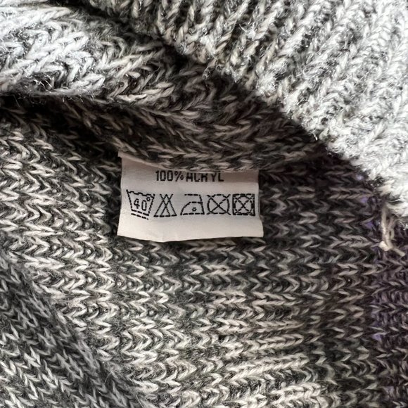 ๐ Barisal Men Knitted Sweater with Zipper Heather Gray - Picture 13 of 14